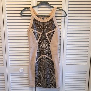Herve Leger style bandage dress S